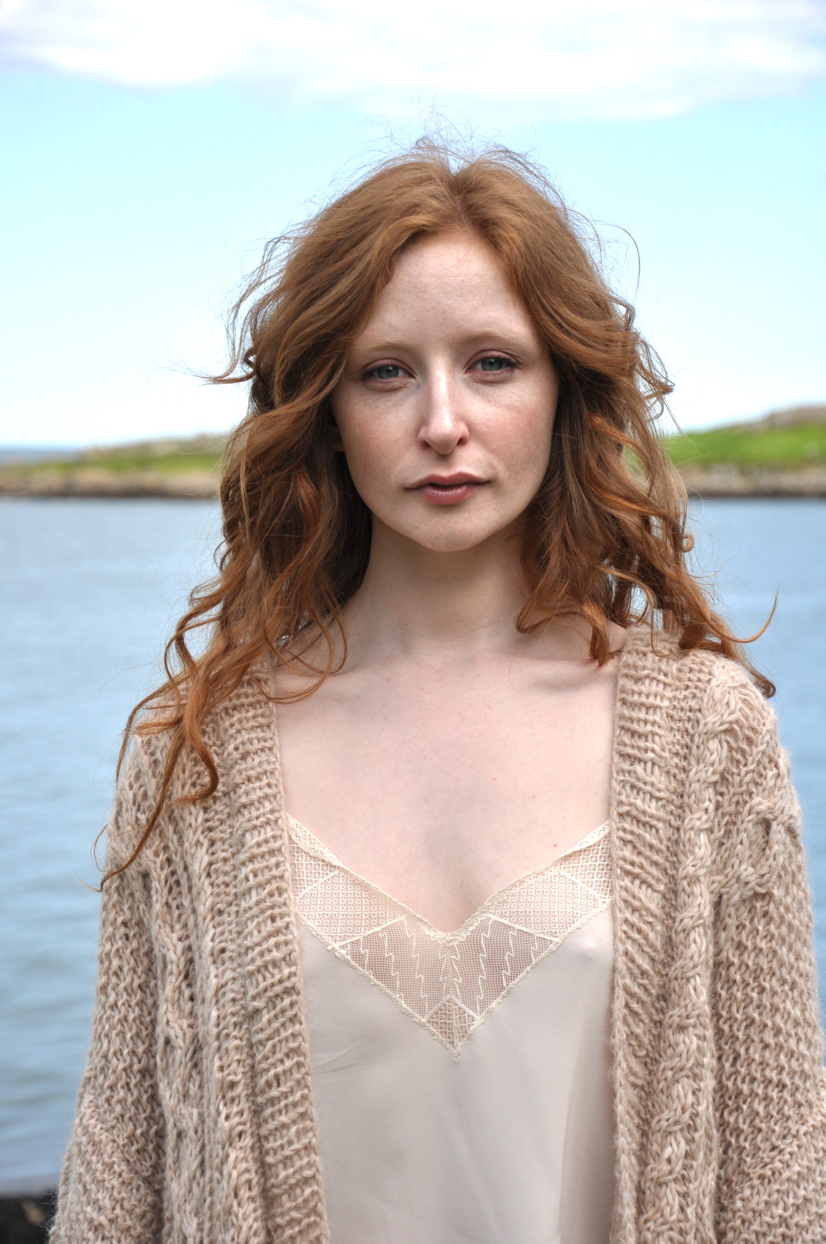 Patsy Fawn Luxury Hand Knit Cardigan